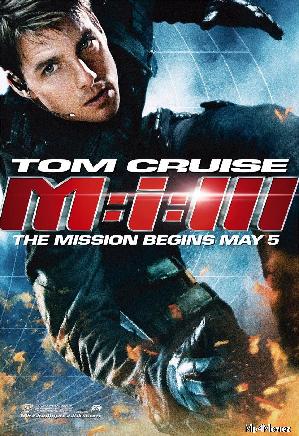 poster of Mission Impossible 3 (2006) Hindi Dubbed BluRay