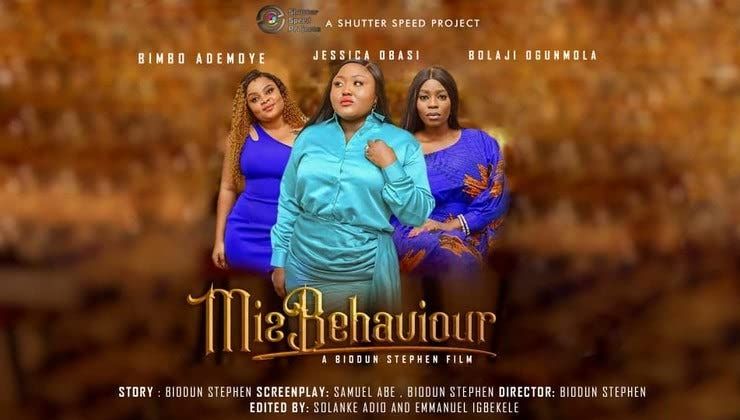 poster of Miz Behaviour (2020) Hindi Dubbed (Unofficial) WEBRip