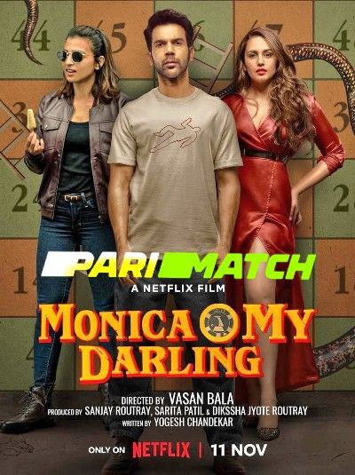 poster of Monica O My Darling 2022 Bengali Dubbed (Unofficial) WEBRip