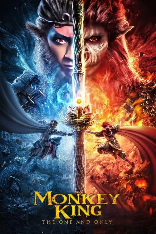 poster of Monkey King: The One and Only (2021) Hindi Dubbed Movie