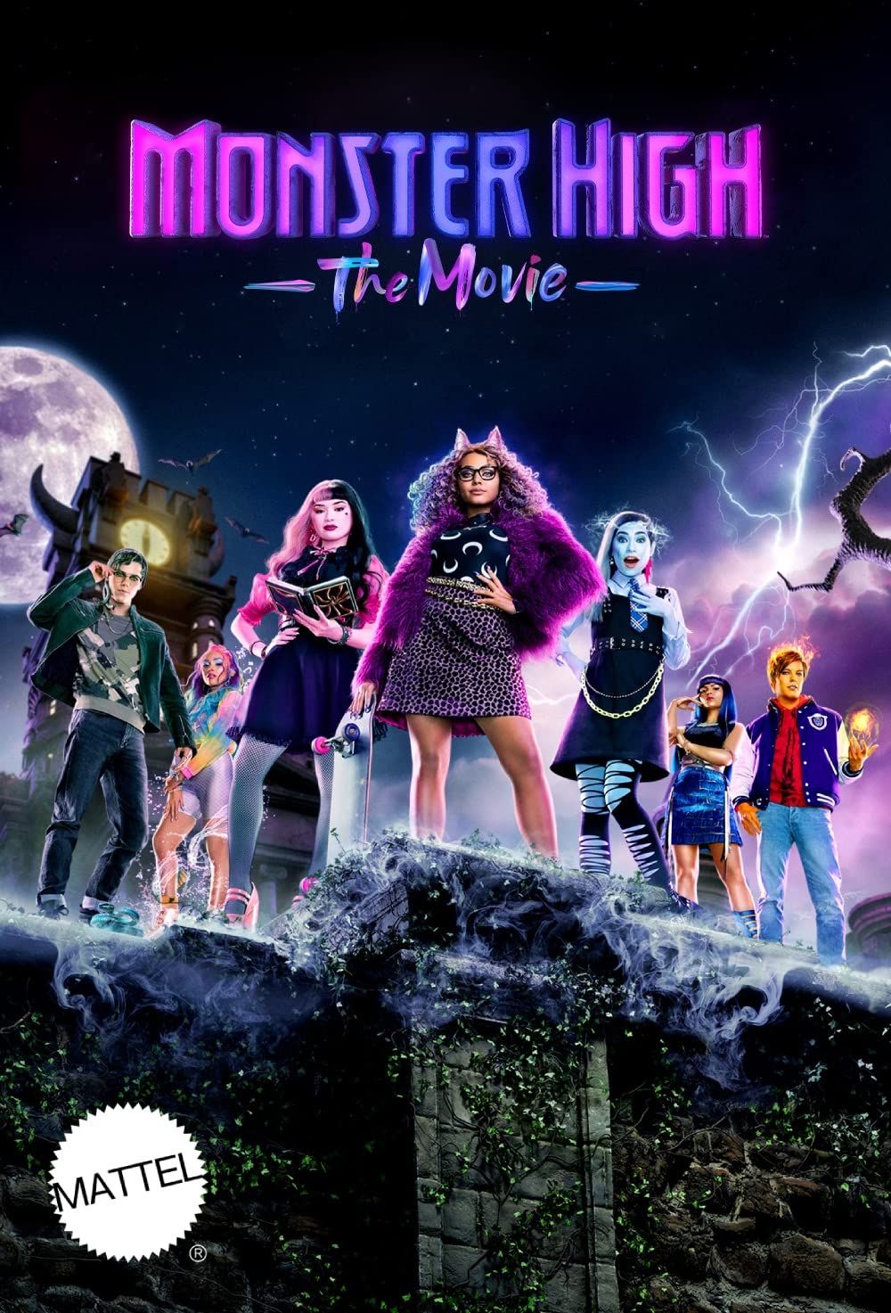 poster of Monster High: The Movie (2022) Hindi Dubbed (Unofficial) WEBRip