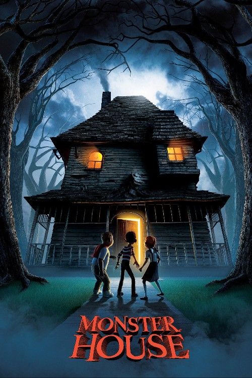 poster of Monster House (2006) Hindi Dubbed Movie