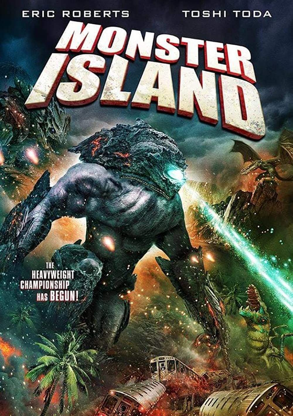 poster of Monster Island (2019) Hindi ORG Dubbed BluRay