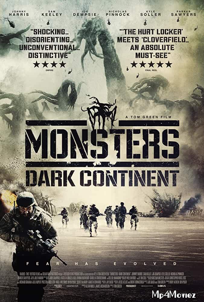 poster of Monsters: Dark Continent 2014 UNCUT Hindi Dubbed Movie