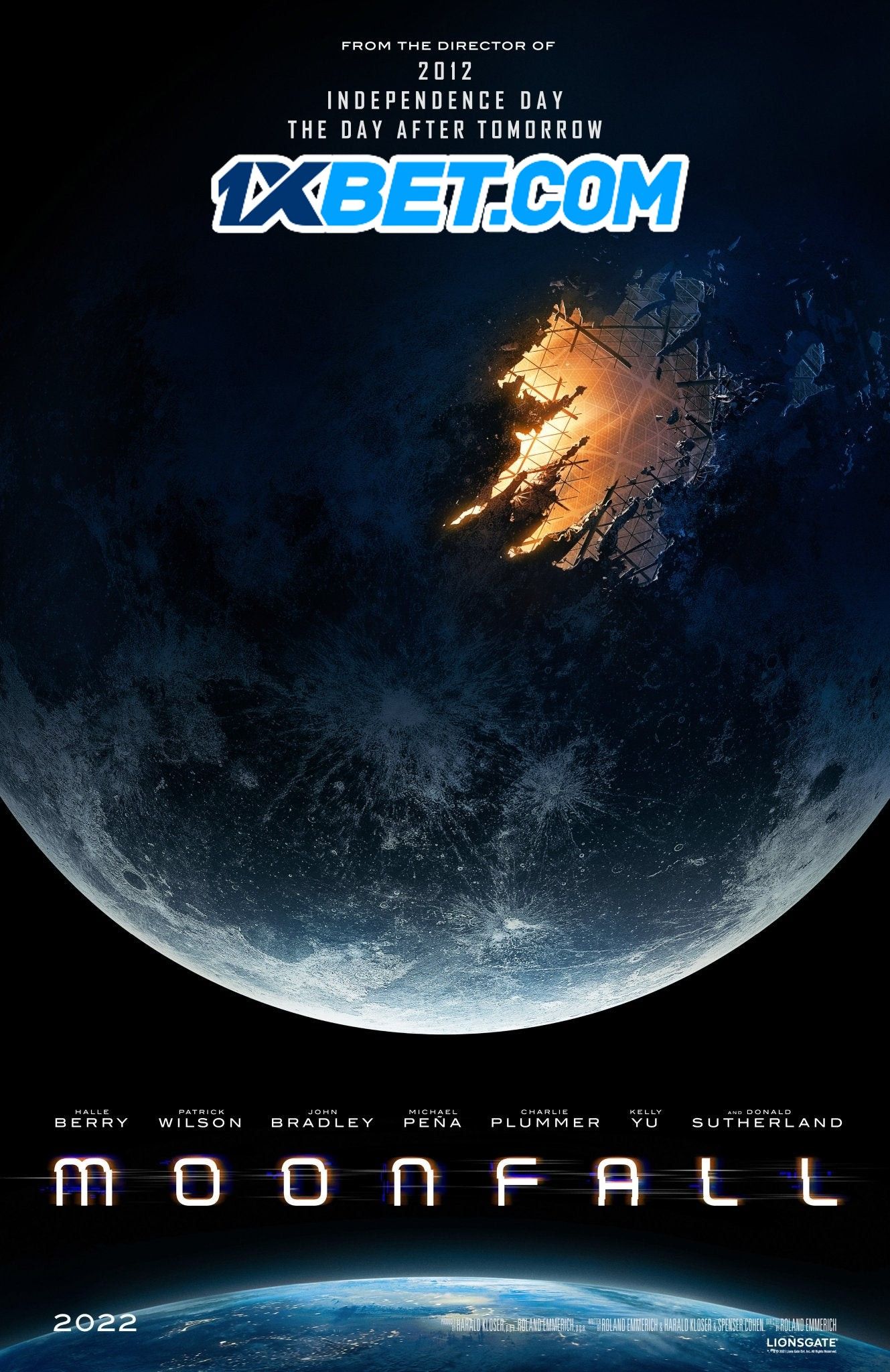 poster of Moonfall (2022) Hindi Dubbed HDCAM