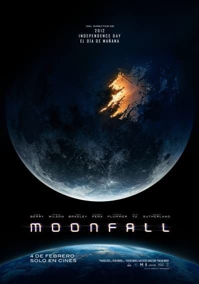 poster of Moonfall (2022) Hollywood English HDRip