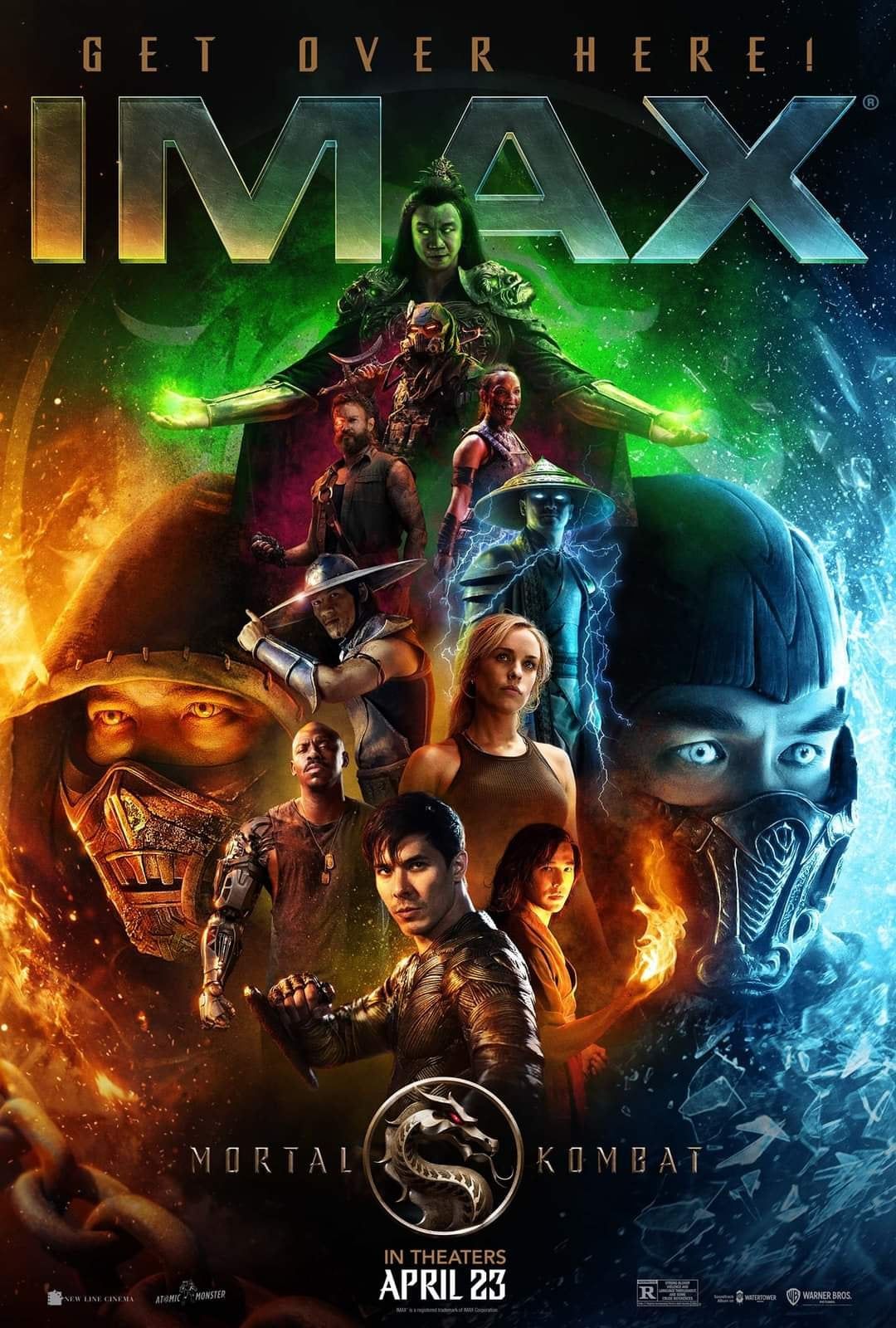 poster of Mortal Kombat (2021) Hindi Dubbed BluRay