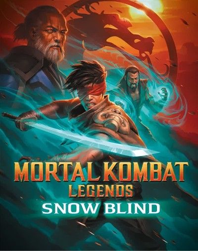 poster of Mortal Kombat Legends: Snow Blind (2022) HDRip