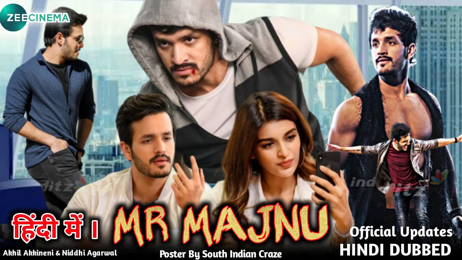 poster of Mr Majnu 2020 Hindi Dubbed Full Movie