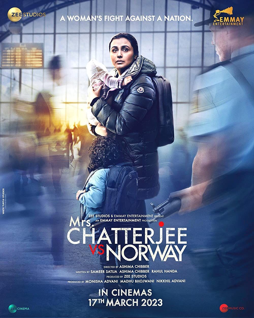 poster of Mrs Chatterjee vs Norway (2023) Hindi HDRip