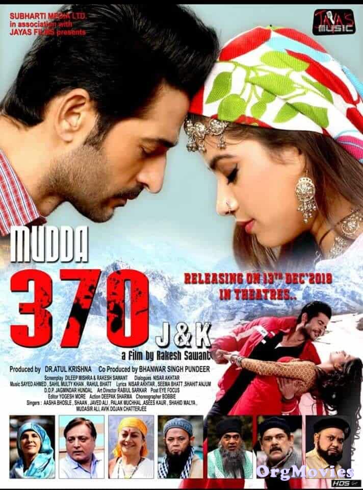 poster of Mudda 370 J K 2019 Hindi Full Movie