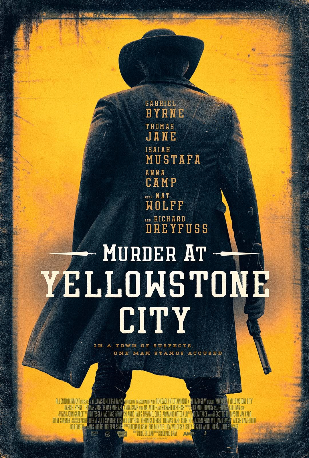 poster of Murder at Yellowstone City (2022) Telugu Dubbed (Unofficial) WEBRip