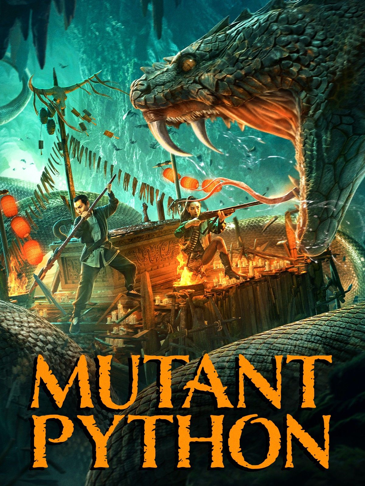 poster of Mutant Python (2021) Hindi ORG Dubbed HDRip