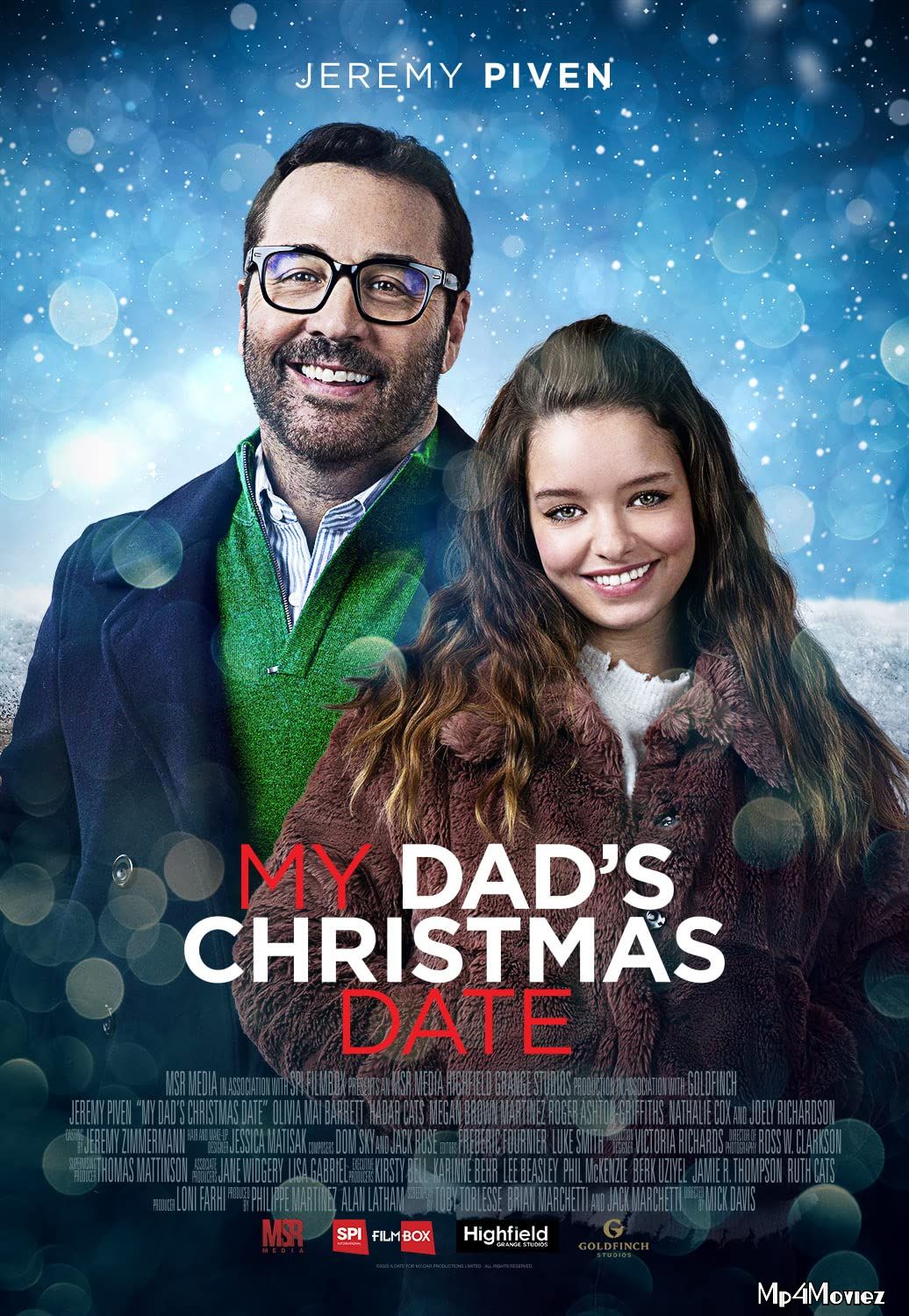 poster of My Dads Christmas Date 2020 English Full Movie