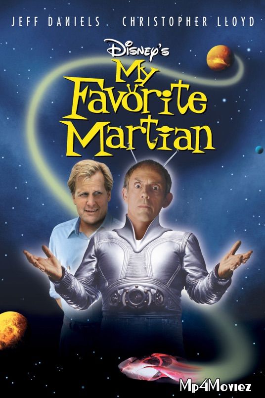 poster of My Favorite Martian 1999 UNCUT Hindi Dubbed Full Movie