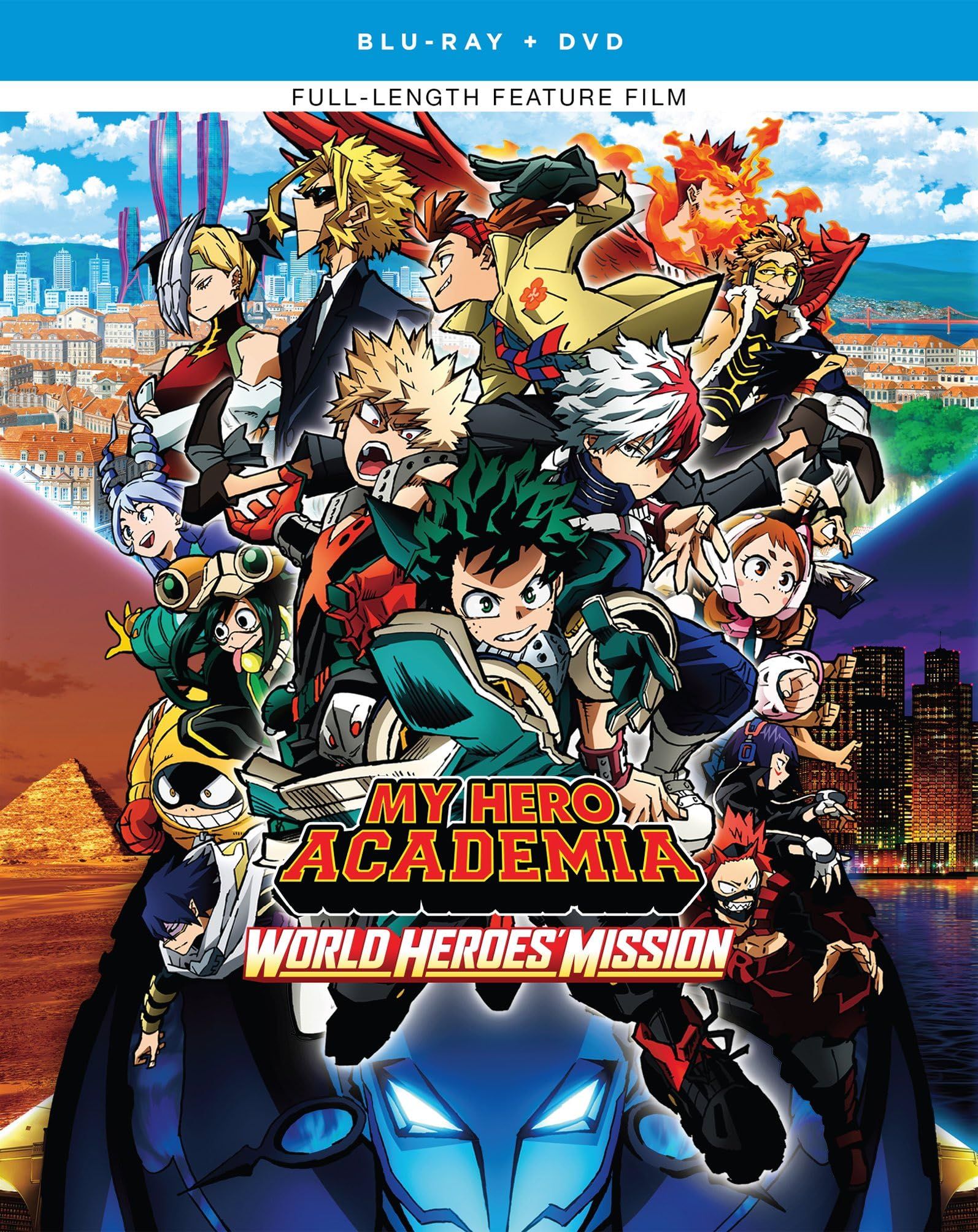 poster of My Hero Academia World Heroes Mission (2021) Hindi Dubbed Movie