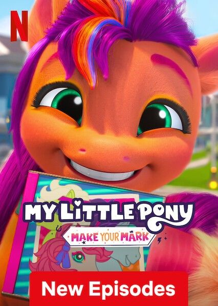 poster of My Little Pony Make Your Mark (Season 4) 2023 Hindi Dubbed NF Series HDRip