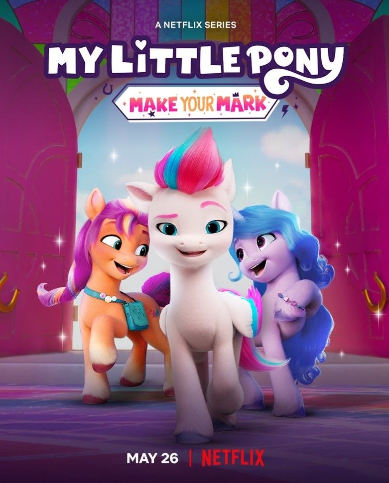 poster of My Little Pony: Make Your Mark (2022) Hindi Dubbed WEB-DL