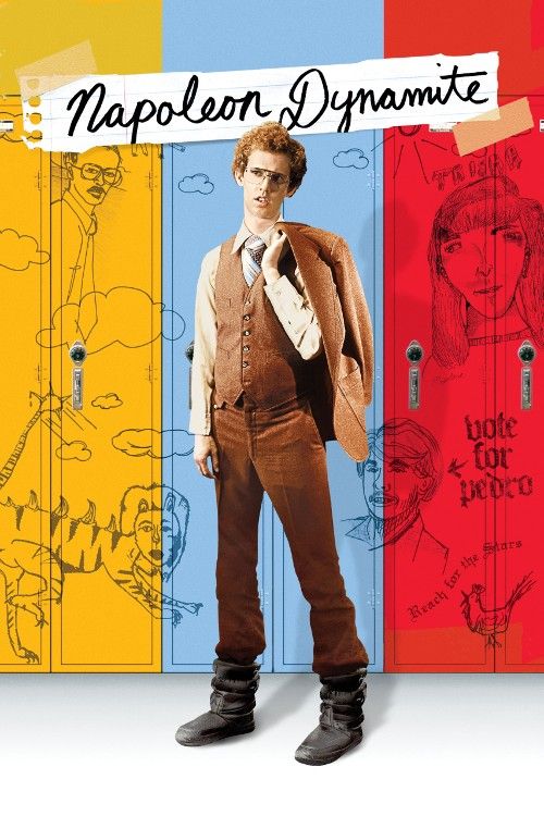 poster of Napoleon Dynamite 2004 Hindi Dubbed Movie