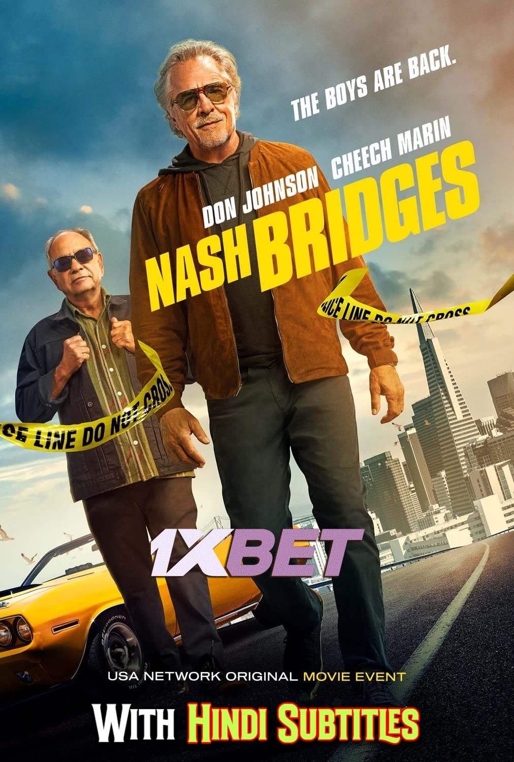 poster of Nash Bridges (2021) English (With Hindi Subtitles) WEBRip