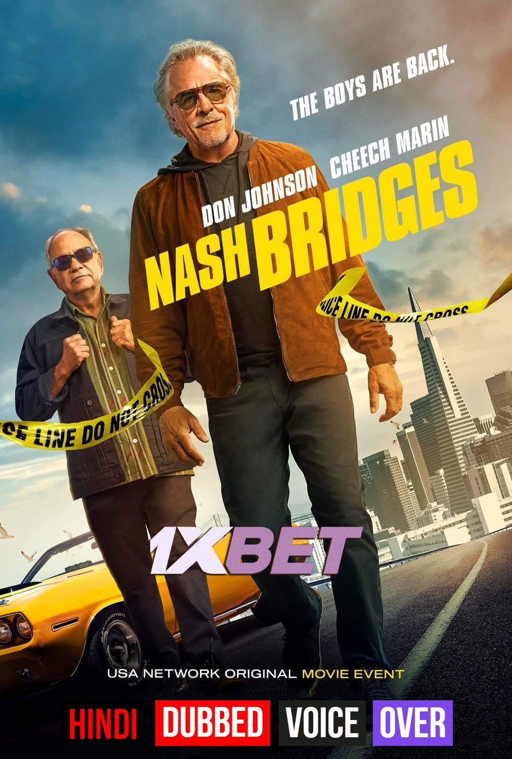 poster of Nash Bridges (2021) Hindi (Voice Over) Dubbed WEBRip