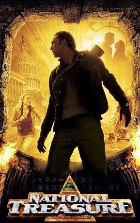 poster of National Treasure (2004) Hindi Dubbed