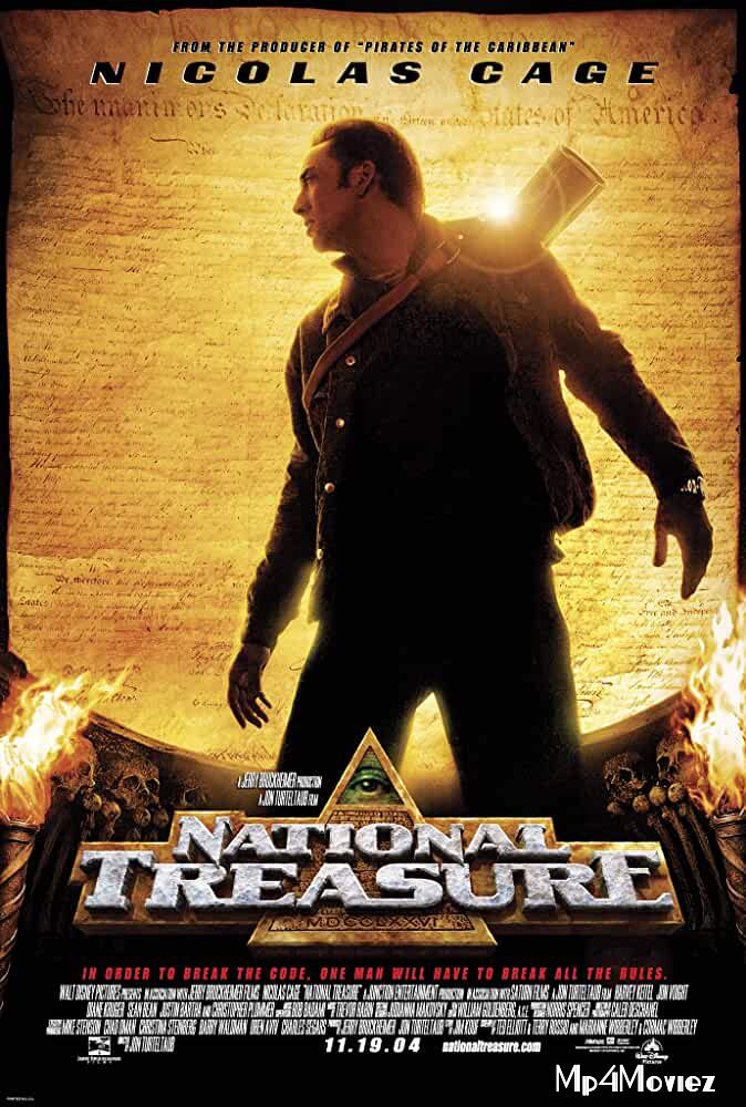 poster of National Treasure 2004 Hindi Dubbed Movie