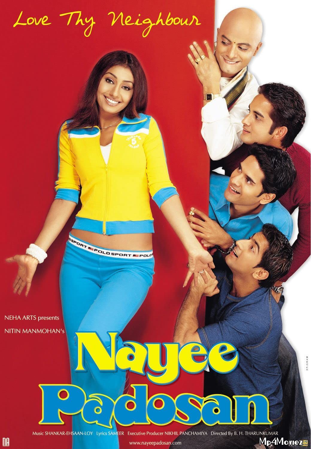 poster of Nayee Padosan (2003) Hindi HDRip