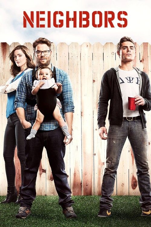 poster of Neighbors (2014) ORG Hindi Dubbed Movie