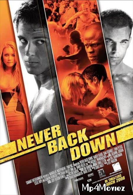 poster of Never Back Down (2008) Hindi Dubbed BluRay