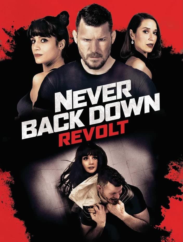 poster of Never Back Down Revolt (2021) Hindi ORG Dubbed BluRay