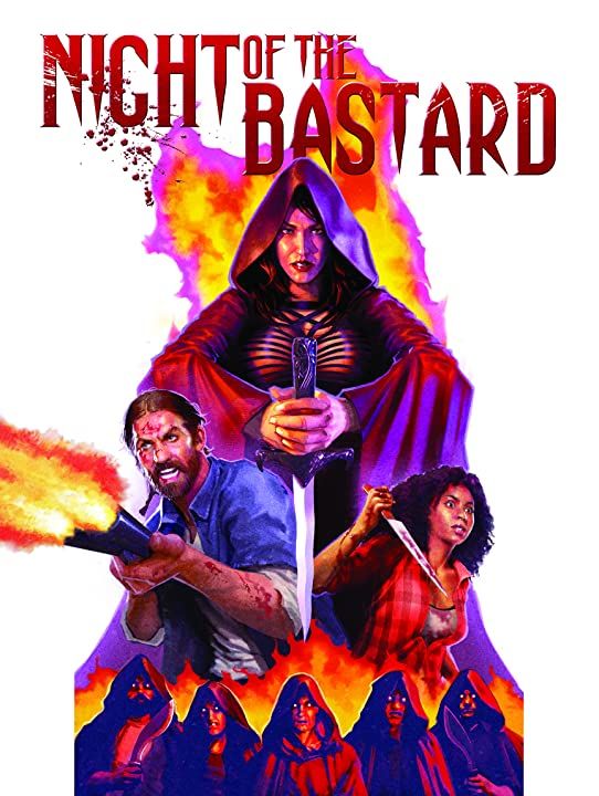 poster of Night of the Bastard 2022 Hindi Dubbed (Unofficial) WEBRip