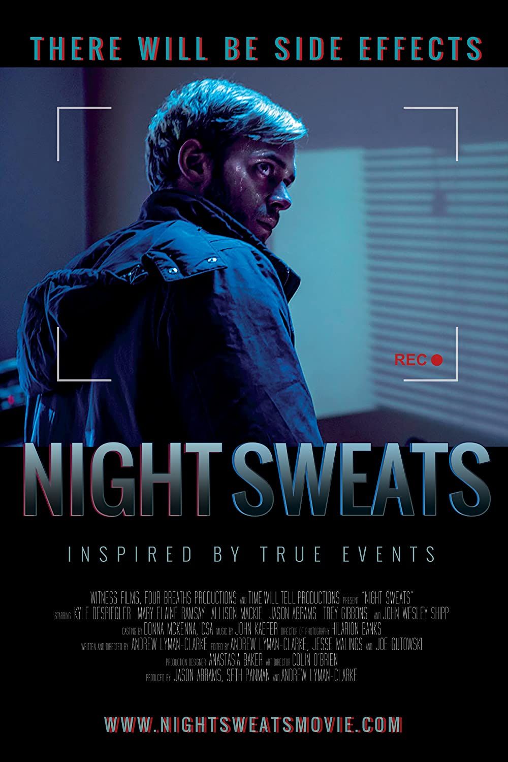 poster of Night Sweats (2019) UNCUT Hindi ORG Dubbed HDRip