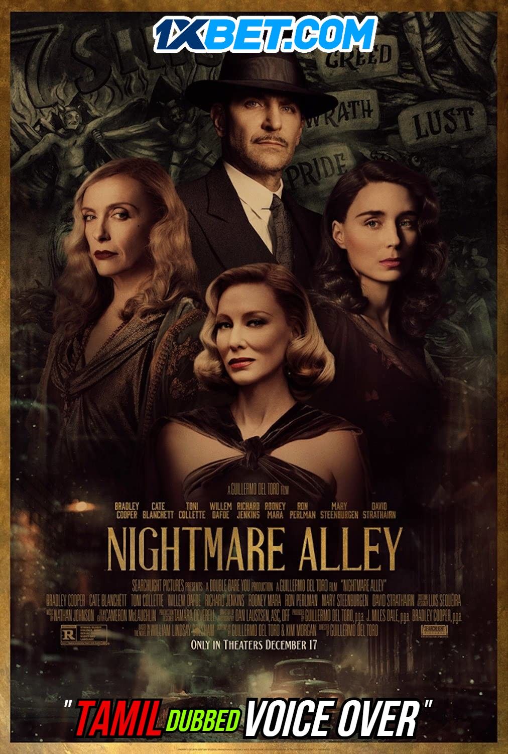 poster of Nightmare Alley (2021) Tamil (Voice Over) Dubbed WEBRip