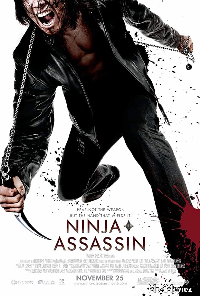 poster of Ninja Assassin 2009 Hindi Dubbed Movie