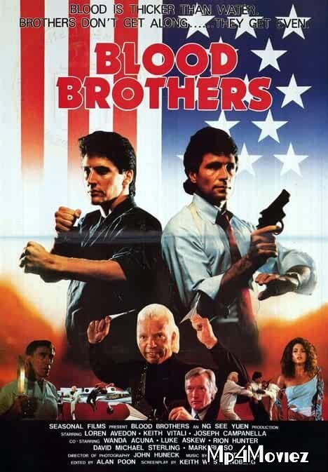 poster of No Retreat No Surrender 3: Blood Brothers 1990 Hindi DUbbed Movie