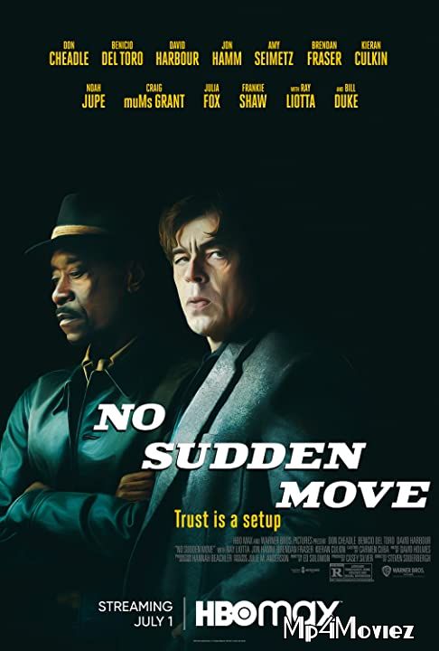 poster of No Sudden Move (2021) English HQ HDRip