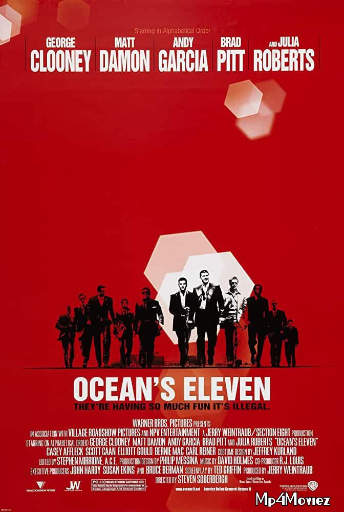 poster of Oceans Eleven 2001 Hindi Dubbed Movie