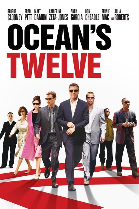 poster of Oceans Twelve (2004) Hindi Dubbed BluRay