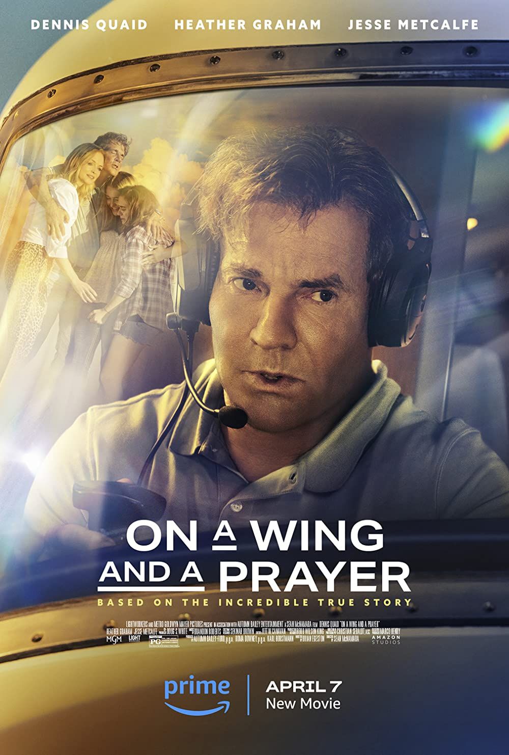 poster of On a Wing and a Prayer (2023) Hindi Dubbed HDRip