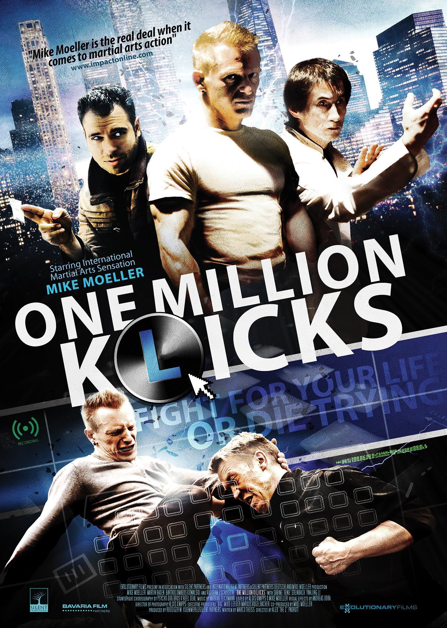 poster of One Million Klicks (2015) Hindi Dubbed Movie