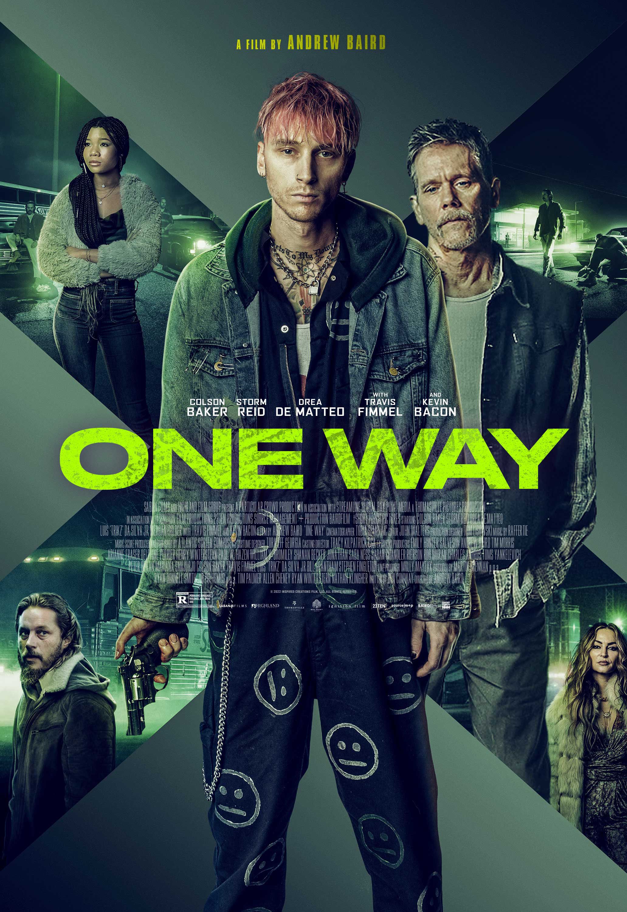 poster of One Way (2022) Hindi Dubbed (Unofficial) WEBRip