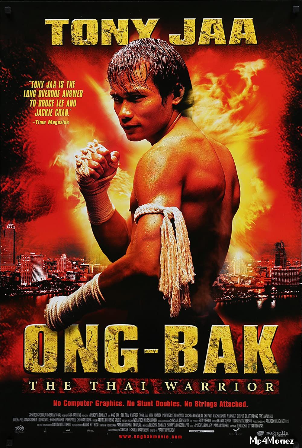 poster of Ong Bak The Thai Warrior (2003) Hindi Dubbed BluRay