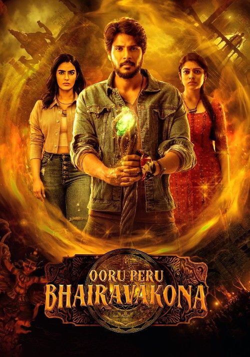 poster of Ooru Peru Bhairavakona (2024) Hindi Dubbed Movie