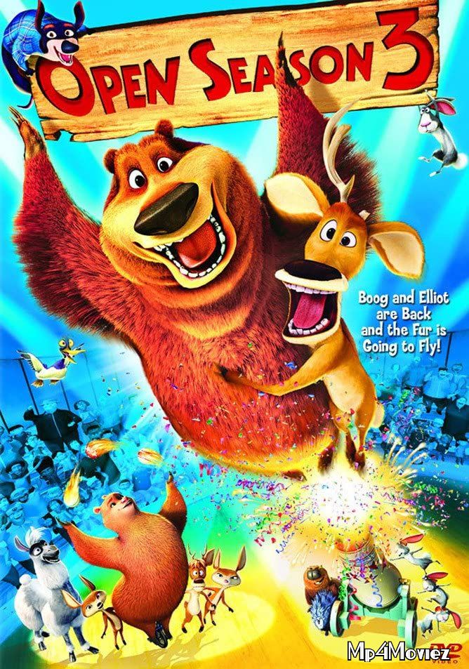 poster of Open Season 3 (2010) Hindi Dubbed BluRay