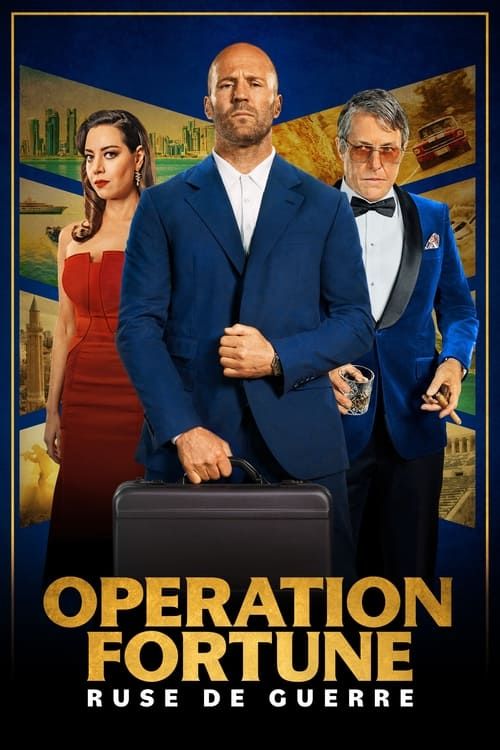 poster of Operation Fortune Ruse de Guerre (2023) Hindi Dubbed BluRay