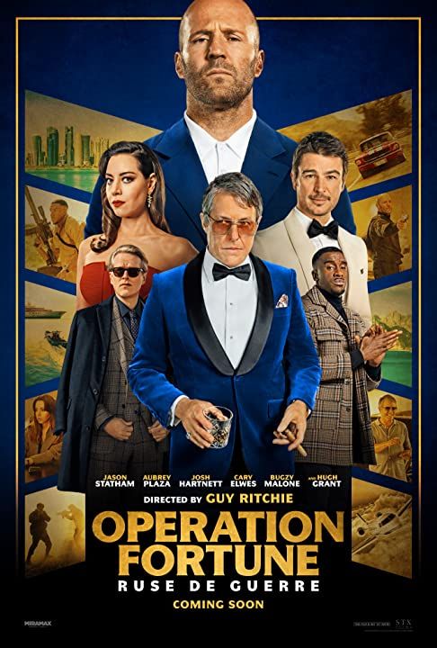 poster of Operation Fortune: Ruse de guerre 2022 Hindi Dubbed (Unofficial) WEBRip