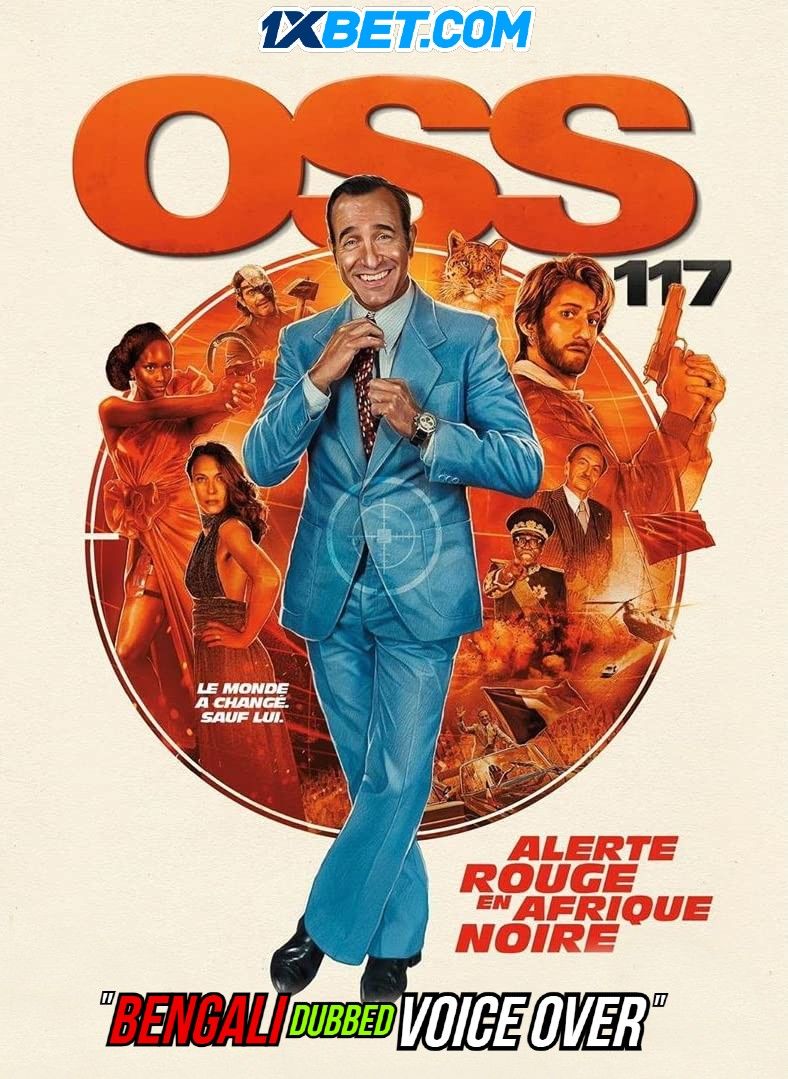 poster of OSS 117: From Africa with Love (2021) Bengali (Voice Over) Dubbed BDRip