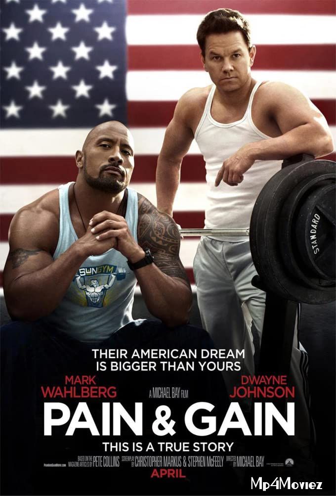 poster of Pain and Gain (2013) Hindi Dubbed Full Movie