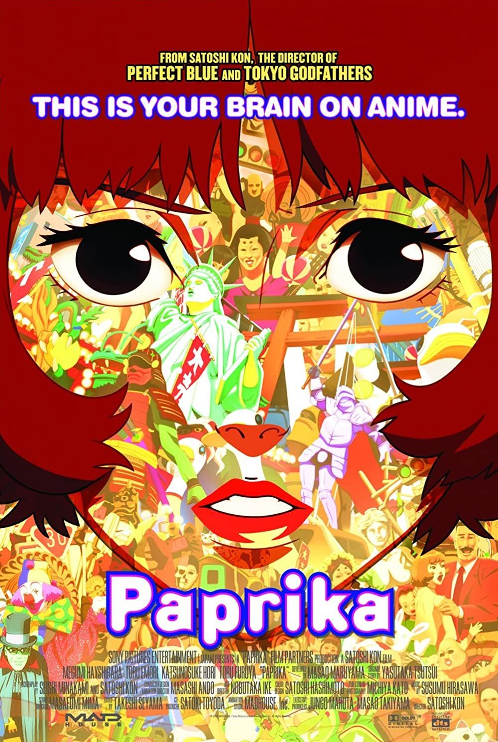 poster of Paprika (2006) Hindi Dubbed BluRay